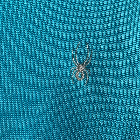 Spider Teal core sweater size M - Picture 2 of 11